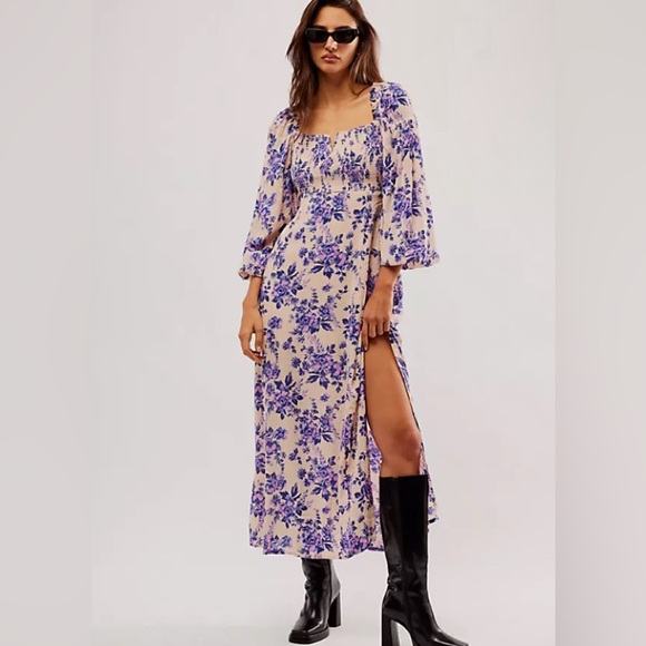 Free People Dresses & Skirts - 💕Jaymes Midi Dress XS EUC